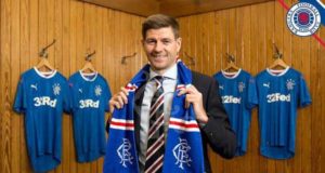Pemain legenda Liverpool, Steven Gerrard dilantik sebagai pengurus kelab Scotland, Glasgow Rangers. Foto The Independent.