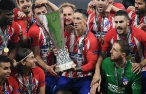 Atletico Madrid meraih tiket automatik ke peringkat kumpulan Liga Juara-Juara Eropah musim hadapan selepas menjuarai Liga Eurpa pagi tadi.