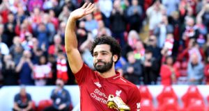 Salah kini memegang rekod gol terbanyak dalam 38 kempen perlawanan dalam Liga Perdana Inggeris.