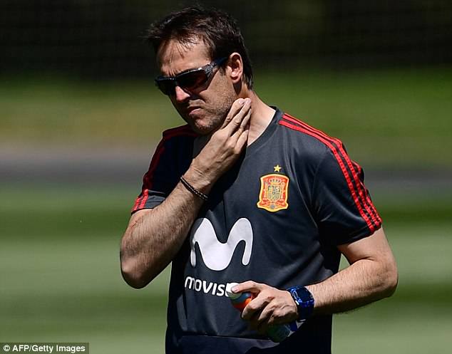 Lopetegui dipecat Lopetegui semalam dinamakan sebagai jurulatih Real Madrid
