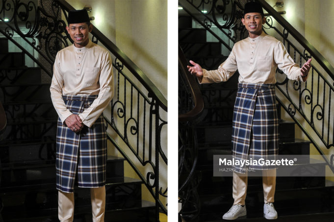 Sesi fotografi bersama duta pakaian Jakel, Nabil Ahmad pada sembang santai ‘Jakel Barulah Raya’ di Jakel Mall, Kuala Lumpur. foto HAZROL ZAINAL, 19 MEI 2018.