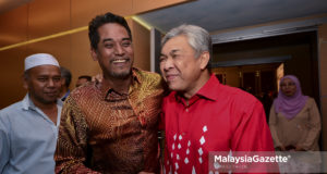 Naib Presiden UMNO merangkap Calon Presiden UMNO, Datuk Seri Ahmad Zahid Hamid.