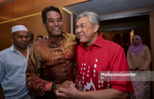 Naib Presiden UMNO merangkap Calon Presiden UMNO, Datuk Seri Ahmad Zahid Hamid.