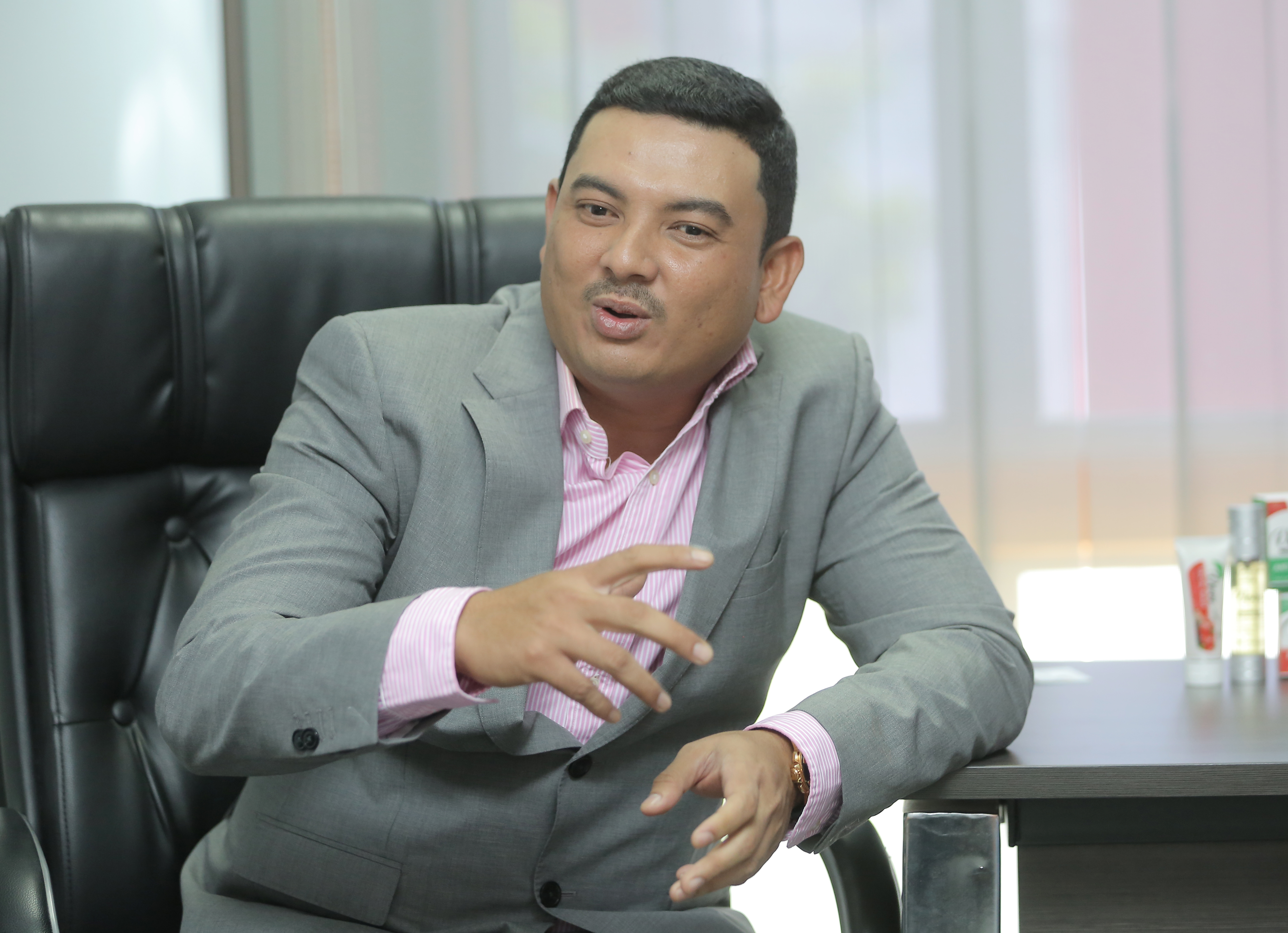 Bisnes bidang Sistem Maklumat Geografi (GIS) menjadi piihan Datuk Megat Sallehudin Megat Ibrahim.