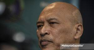 Ketua Aktivis PPIM, Datuk Nadzim Johan bercakap pada sidang media pelancaran program bual bicara Gerakan Kuasa Pengguna Malaysia Kedua di bu Pejabat PPIM, 70X, Jalan Keramat Hujung, Kampung Datuk Keramat, Kuala Lumpur. foto AFFAN FAUZI, 11 JULAI 2018