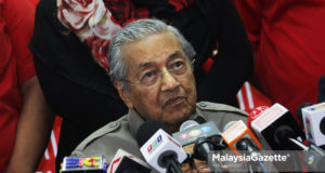 Tun Dr Mahathir Mohamad.