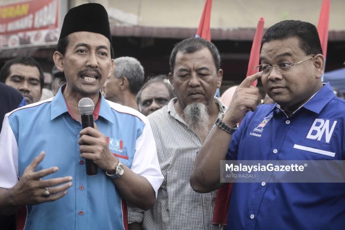 calon PKR dan BN sepentas