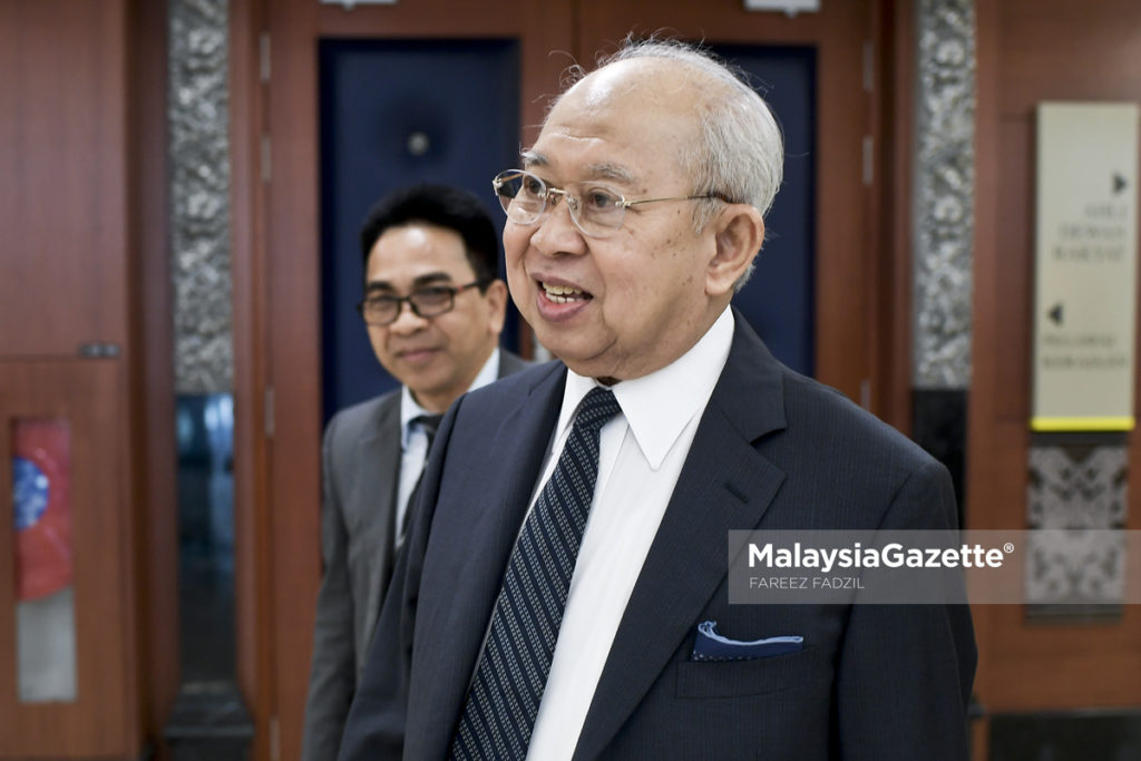 Ahli Parlimen Gua Musang, Tengku Razaleigh Hamzah ketika menghadiri sesi perbahasan di Dewan Rakyat, Bangunan Parlimen, Kuala Lumpur. foto FAREEZ FADZIL, 25 JULAI 2018