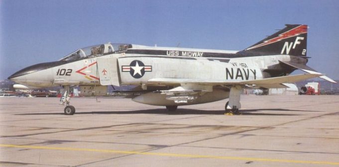 Navy jet