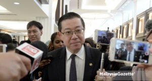 Menteri Kewangan, Lim Guan Eng ketika menghadiri sesi perbahasan di Dewan Rakyat, Bangunan Parlimen, Kuala Lumpur. foto IQBAL BASRI, 06 OGOS 2018.
