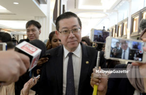 Menteri Kewangan, Lim Guan Eng ketika menghadiri sesi perbahasan di Dewan Rakyat, Bangunan Parlimen, Kuala Lumpur. foto IQBAL BASRI, 06 OGOS 2018.