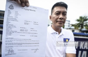 Minta maaf? Biar polis siasat dulu..