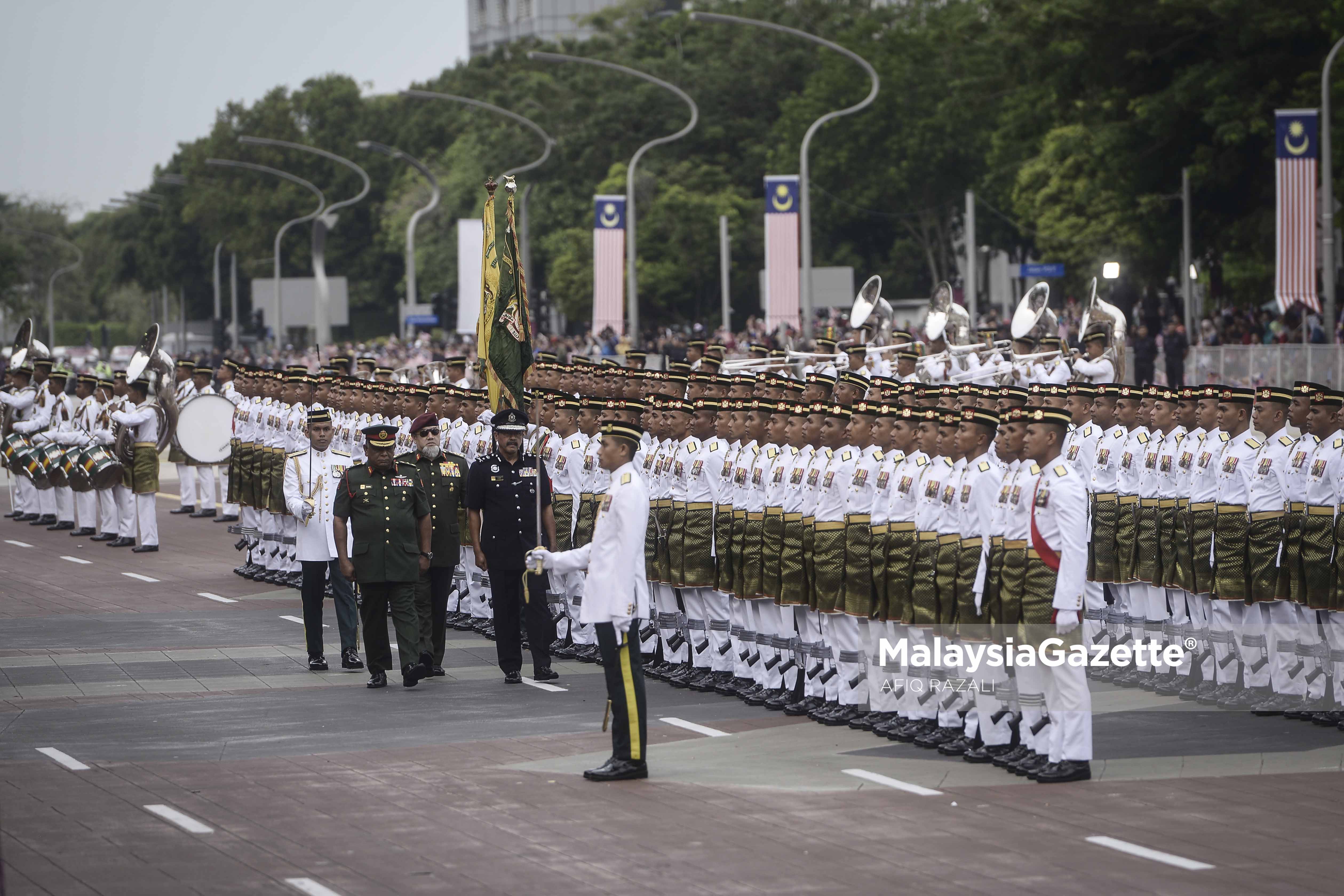 Yang di-Pertuan Agong di Sambutan Hari Kebangsaan 2018