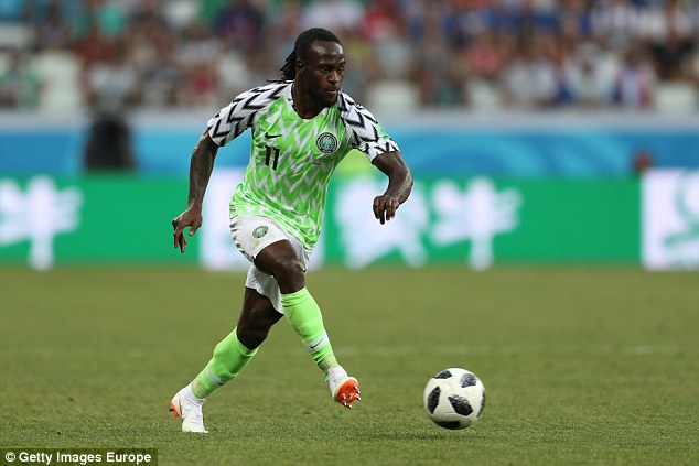 Moses bersara Moses pemain sayap Chelsea