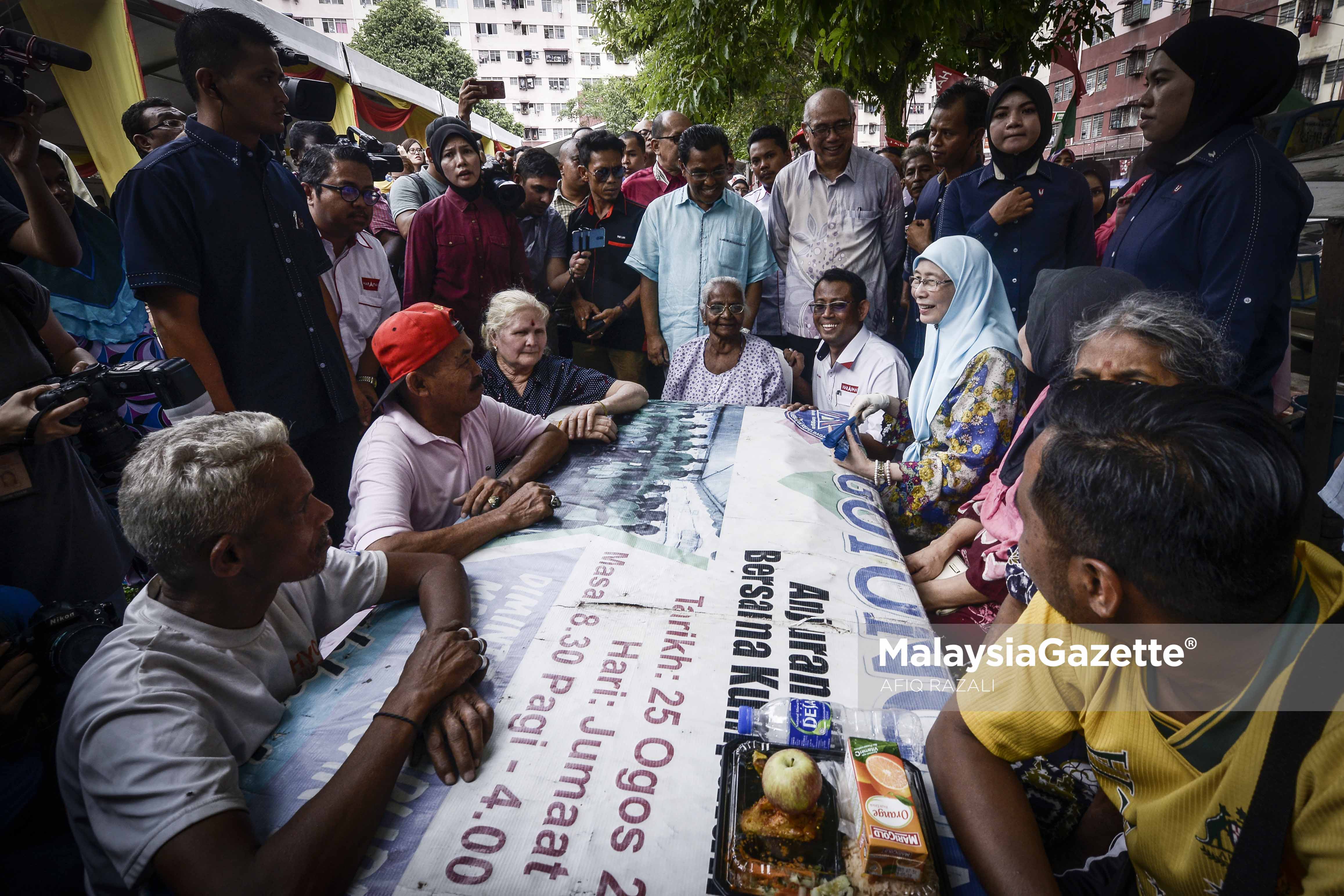 Wan Azizah di Karnival Komuniti Prihatin dan Hari Terbuka 