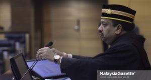 Yang Dipertua Dewan Negara, Datuk S. Vigneswaran di Bangunan Parlimen, Kuala Lumpur. foto NOOR ASREKUZAIREY SALIM, 07 DISEMBER 2016