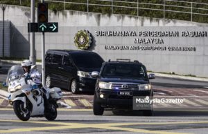 Najib Keluar dari SPRM ke Jabatan Siasatan Jenayah Komersial