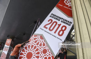 Persiapan Perhimpunan Agung UMNO 2018 ketika tinjauan lensa MalaysiaGazette sempena Perhimpunan Agung UMNO 2018 yang bakal tiba tidak lama lagi di Pusat Dagangan Dunia Putra (PWTC), Kuala Lumpur. foto AFFAN FAUZI, 22 SEPTEMBER 2018