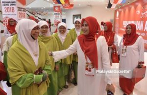 Ketua Dewan Muslimat PAS Hadir di Perhimpunan Agung Pergerakan Wanita UMNO – PAU2018
