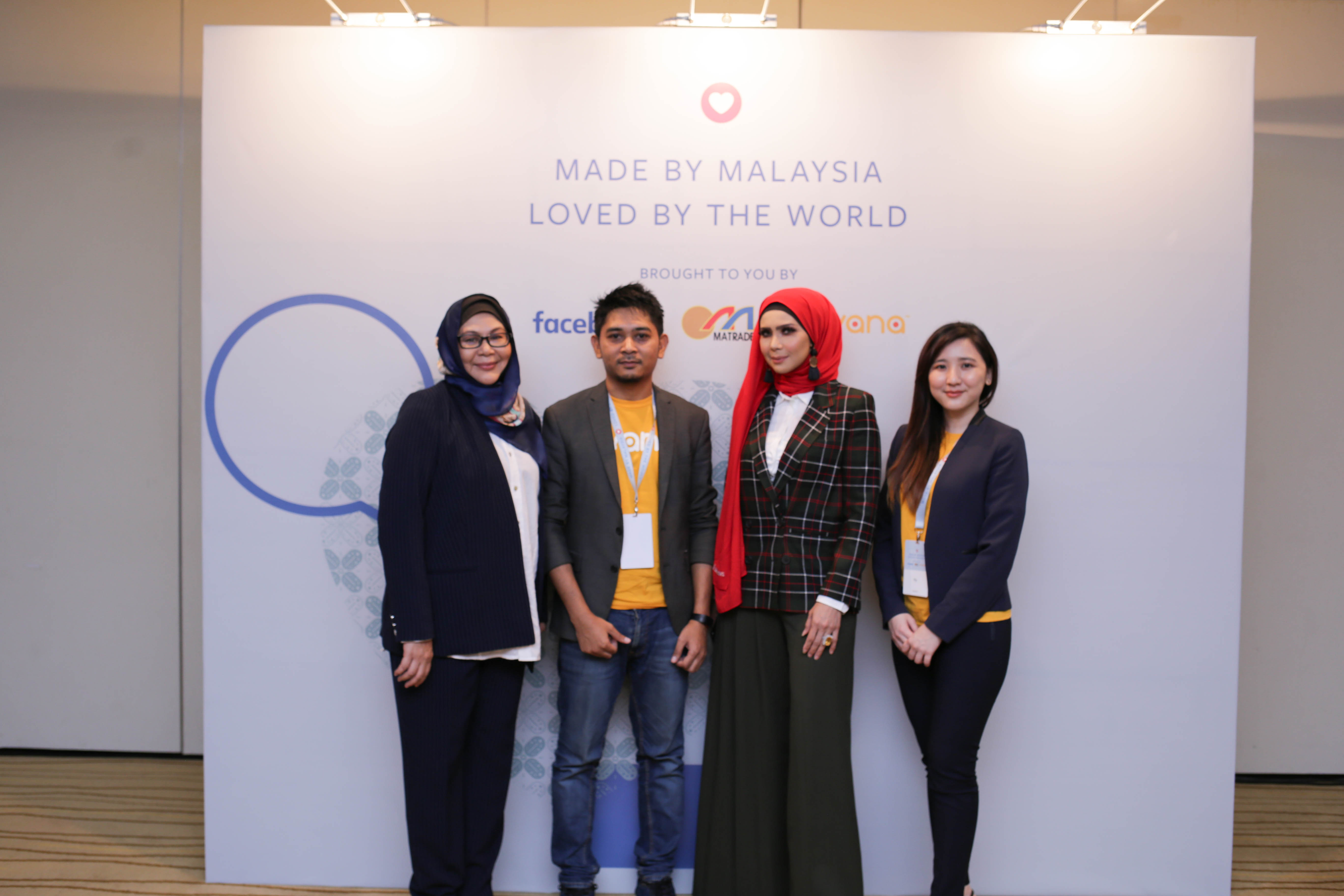 From left – Erma Fatima, Luqman Adris (CEO & Founder of Avana), Che Ta and Ms. Yien Yee (Chief Marketing Officer & Cofounder of Avana)