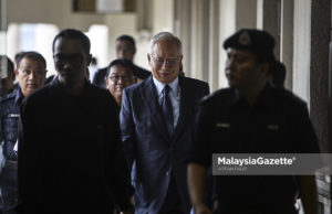 Bekas Perdana Menteri, Datuk Seri Najib Razak.