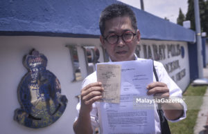 Calon Bebas, Stevie Chan Buat Laporan Polis
