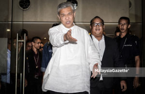 Datuk Seri Ahmad Zahid Hamidi.