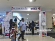 KWPSM lulus RM700j bantuan kewangan tahun lalu Ekspo Pendidikan dan Latihan Teknikal dan Vokasional (TVET) Malaysia 2018 di Pusat Dagangan Dunia Putra (PWTC), Kuala Lumpur. foto AFFAN FAUZI, 22 MAC 2018