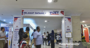 Ekspo Pendidikan dan Latihan Teknikal dan Vokasional (TVET) Malaysia 2018 di Pusat Dagangan Dunia Putra (PWTC), Kuala Lumpur. foto AFFAN FAUZI, 22 MAC 2018