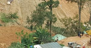 Pasukan penyelamat percaya mayat seorang lagi mangsa tanah runtuh Bukit Kukus, Paya Terubong di sini, berada berhampiran kawasan mayat kesembilan tragedi itu ditemui, semalam.