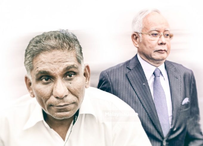 Datuk Seri Najib Tun Razak dan Tan Sri Irwan Serigar Abdullah berhadapan enam pertuduhan pecah amanah membabitkan wang kerajaan lebih RM6.6 bilion. Kedua-dua nya mengaku tidak bersalah dan mohon dibicarakan.