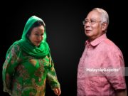 Rakaman audio SPRM: Najib, Rosmah hadir ke Bukit Aman esok Bekas Perdana Menteri, Datuk Seri Najib Tun Razak dan Isteri Datin Seri Rosmah Mansor. foto MALAYSIAGAZETTE