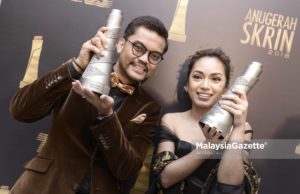 Jay Iswazir, Nad Zainal Pelakon Lelaki dan Wanita Terbaik Drama ASK2018