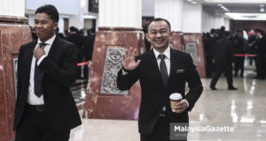 Menteri Pendidikan merangkap Ahli Parlimen Simpang Renggam, Dr. Maszlee Malik ketika hadir pada pembentangan Belanjawan 2019 di Dewan Rakyat, Parlimen, Kuala Lumpur. foto AFFAN FAUZI, 02 NOVEMBER 2018