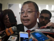 Naib Canselor Universiti Kebangsaan Malaysia (UKM), Tan Sri Noor Azlan Ghazali. foto FAREEZ FADZIL,