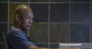 Bekas Ketua Polis Negara, Tan Sri Musa Hassan bercakap ketika temubual eksklusif di Shah Village Hotel, Petaling Jaya, Selangor. foto SYAFIQ AMBAK, 19 NOVEMBER 2018