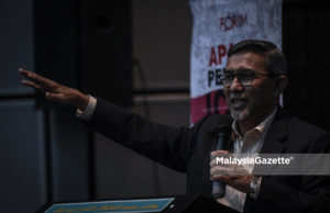 Lepas kena tegur, Rashid salahkan penganjur