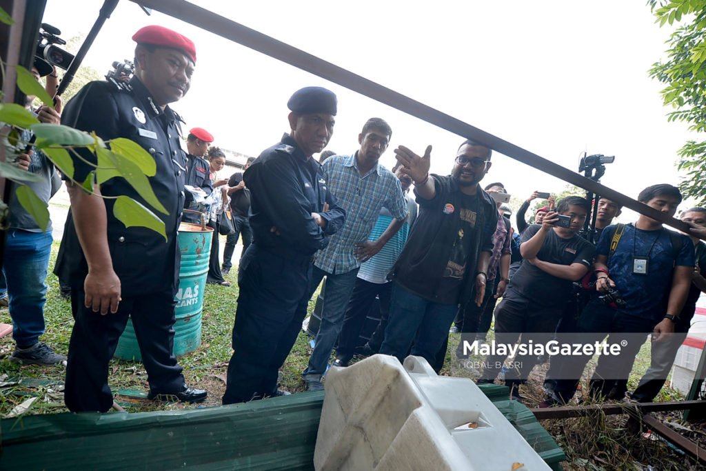 Unit Forensik Pdrm Di Lokasi Rusuhan Dan Kuil Sri Mariamman