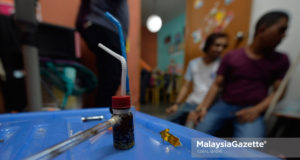 Sebahagian Orang Kena Tangkap (OKT) pada Ops Perdana mengenai operasi penyalahgunaan dadah kawasan PPR dan Projek Perumahan Awam (PPA) di PPR Intan Baiduri, Kuala Lumpur. foto IQBAL BASRI, 31 OKTOBER 2018