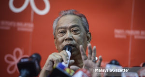 Presiden PPBM, Tan Sri Muhyiddin Yassin. foto AFFAN FAUZI, 11 DISEMBER 2018