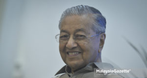 Perdana Menteri, Tun Dr. Mahathir Mohamad. foto SYAFIQ AMBAK, 17 DISEMBER 2018