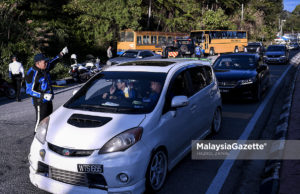 Suasana di pusat penamaan calon PRK Cameron Highlands