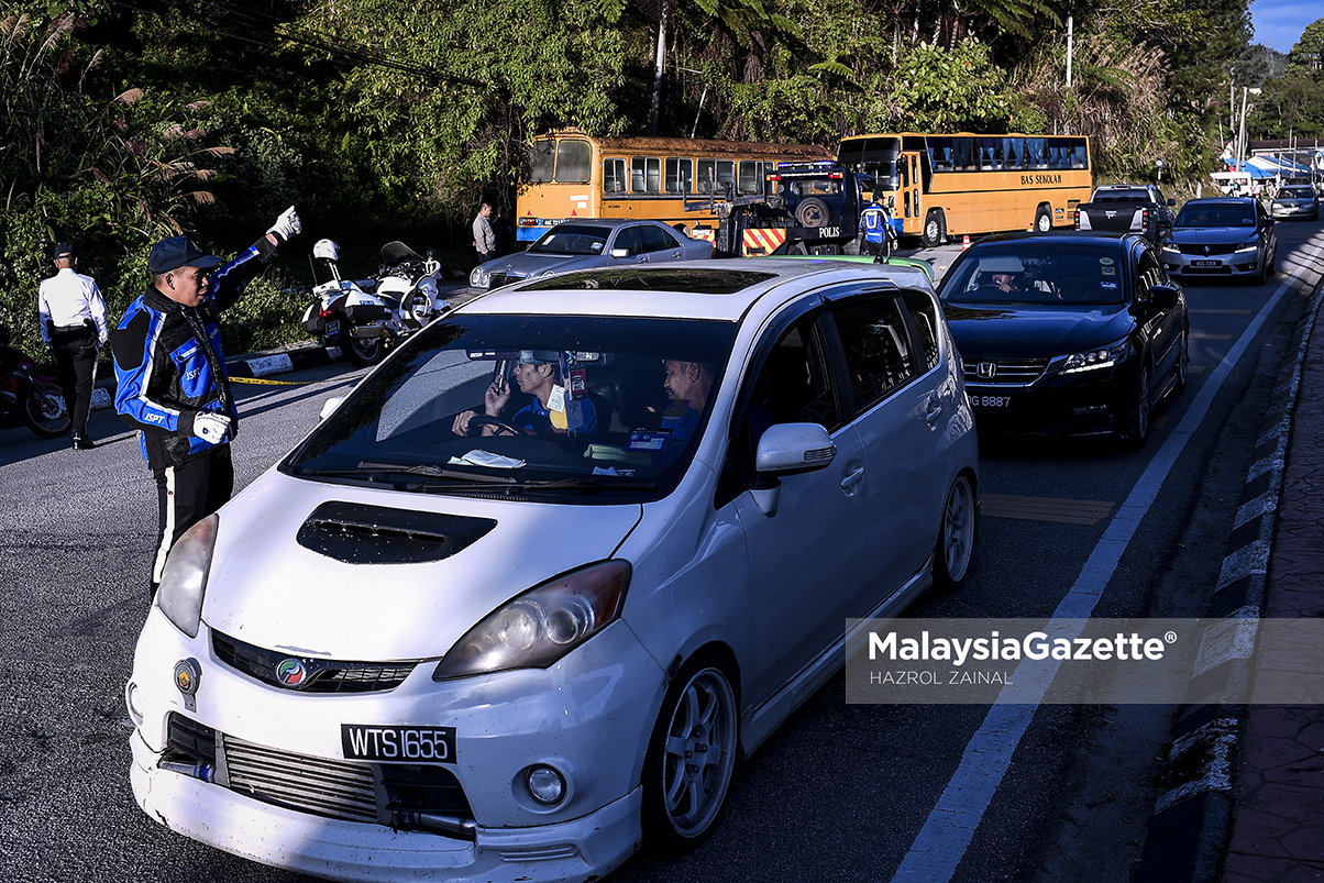 Suasana di pusat penamaan calon PRK Cameron Highlands