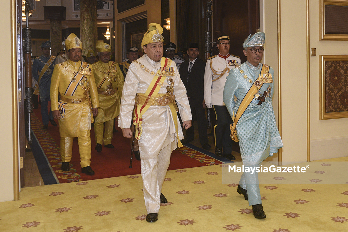 Istiadat Sultan Abdullah Lafaz Sumpah Jawatan Yang di-Pertuan Agong ke-16
