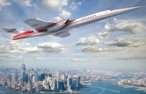 Pesawat supersonik AS2 yang boleh membawa 12 penumpang mampu terbang pada kelajuan 1.4 Mach.