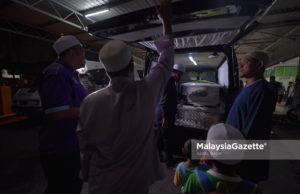 Doa Selamat dan Penyerahan Van Jenazah Skuad SPJM
