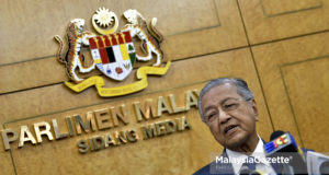 Tun Dr. Mahathir Mohamad. foto FAREEZ FADZIL, 12 MAC 2019