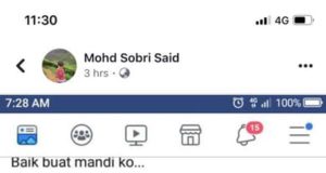 Salahuddin sudah buat laporan polis dan SKMM berhubung tajuk yang dipalsukan pihak tertentu ini.