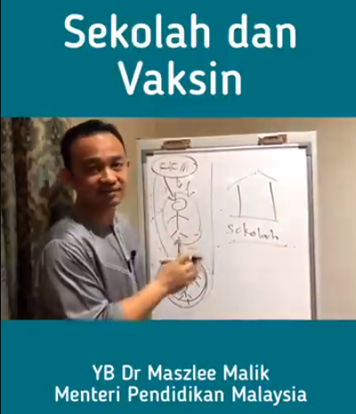 vaksinmaszlee Dr. Maszlee merakamkan dalam bentuk video penerangannya mengenai perlu atau tidak anak-anak diberi suntikan vaksin