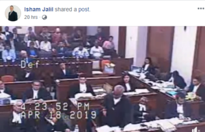 Rakaman CRT yang dimuat naik Isham dalam Facebooknya semalam mengundang ketidakpuasan hati peguam PH